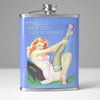 I Refuse Common Sense Stainless Steel 8 oz Liquor Flask